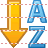 Sorting A-Z icon