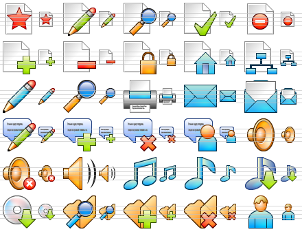 Click to view Small Online Icons 2011.1 screenshot