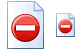 Restricted page icons