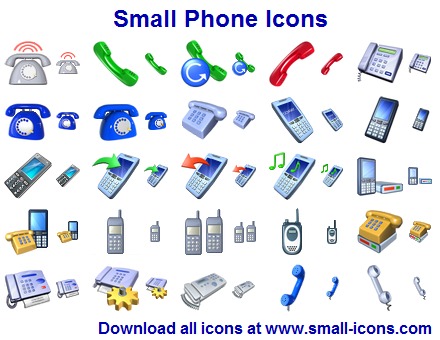Screenshot for Small Phone Icons 2011.1